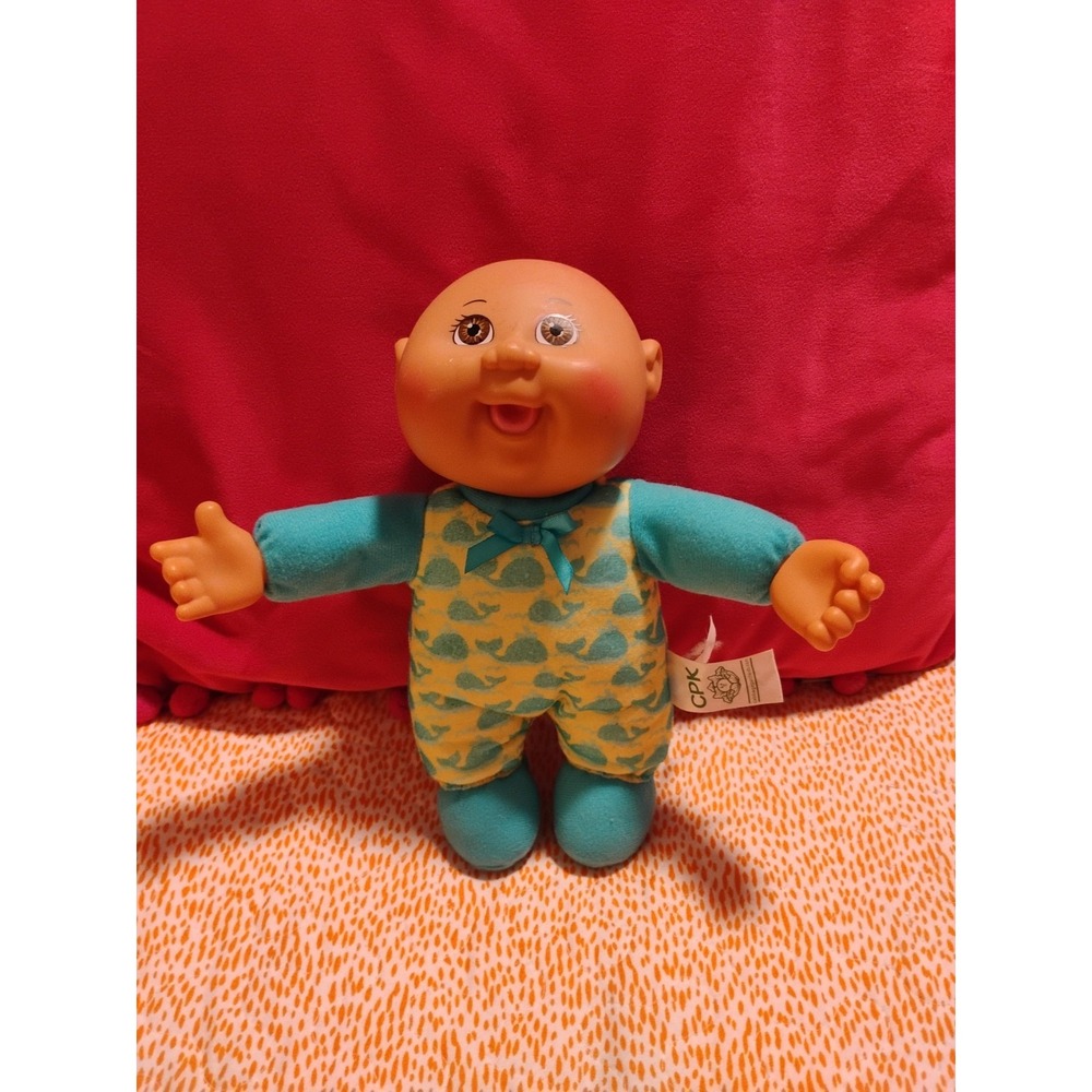 Bald Cabbage patch Kids Thumbsucker With Sea Animals‎ PJ's C1978 C2019